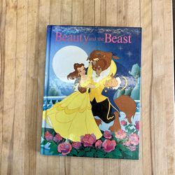 Vintage Disney Beauty And The Beast Children’s Book