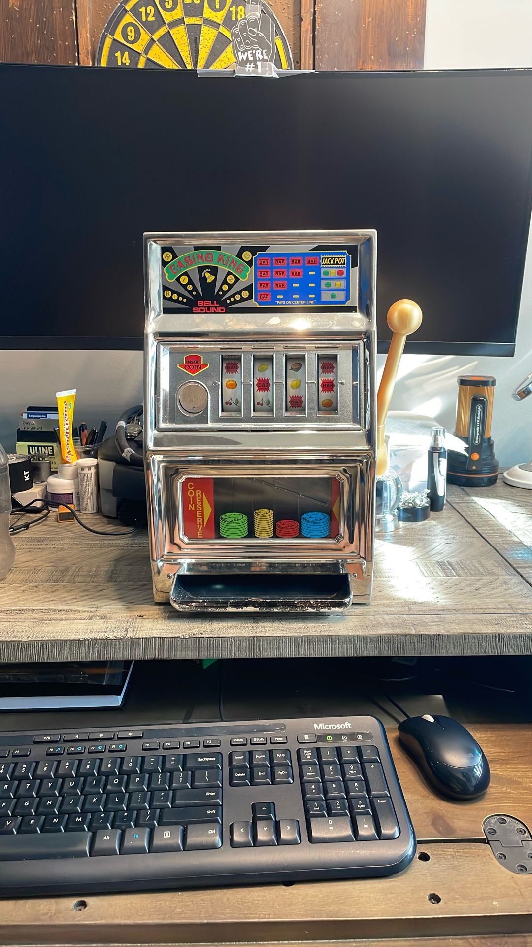 Vintage Waco Casino King Toy Slot Machine