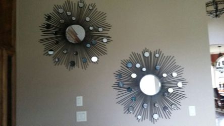 2 36inch Very Beautiful Rustic Brown mirrors