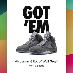 Jordan 5 Wolf Grey