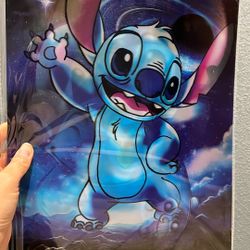Stitch 3D Lenticular Poster