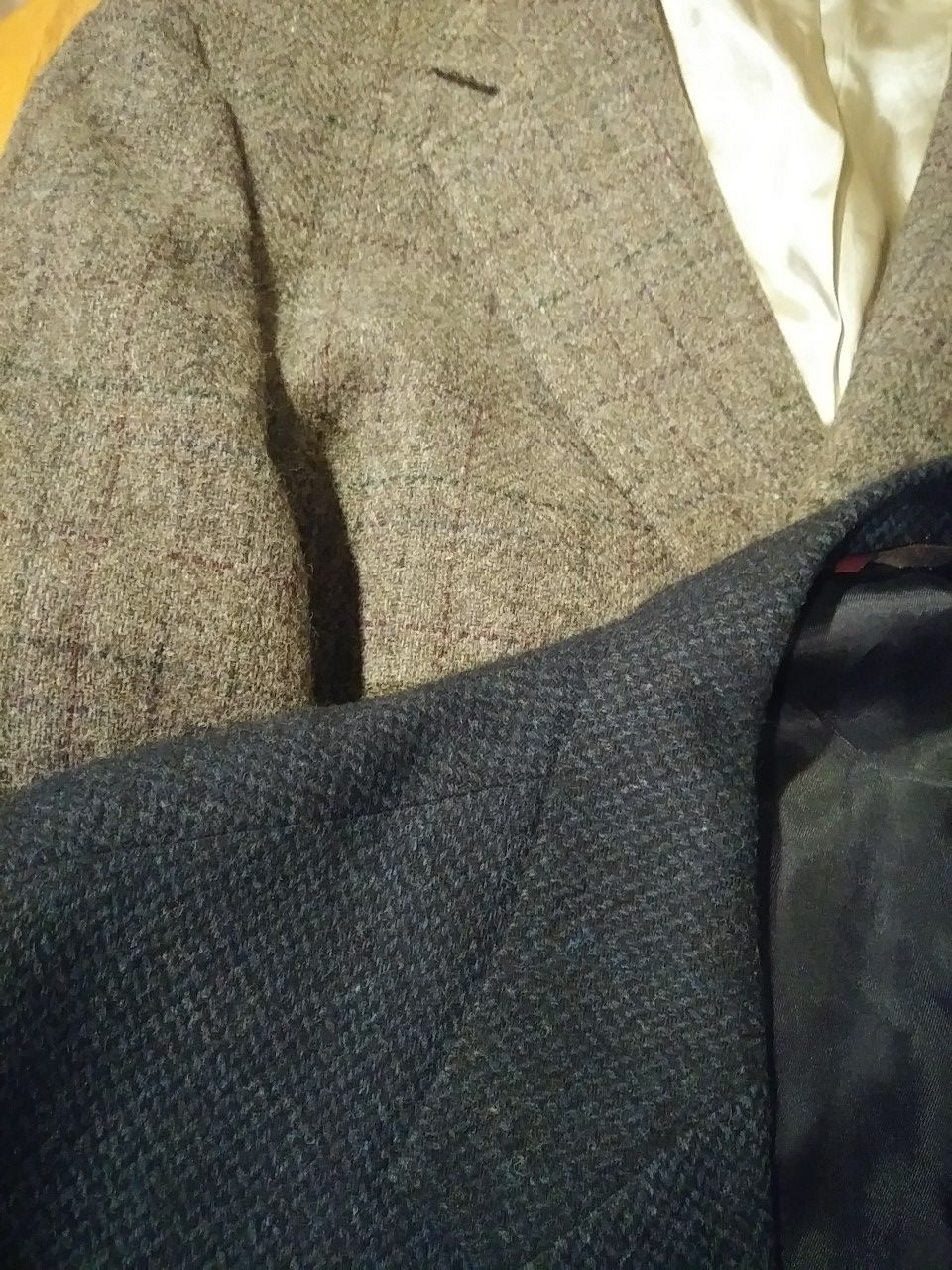 Wool women's coat, 2 suit jackets & skirt