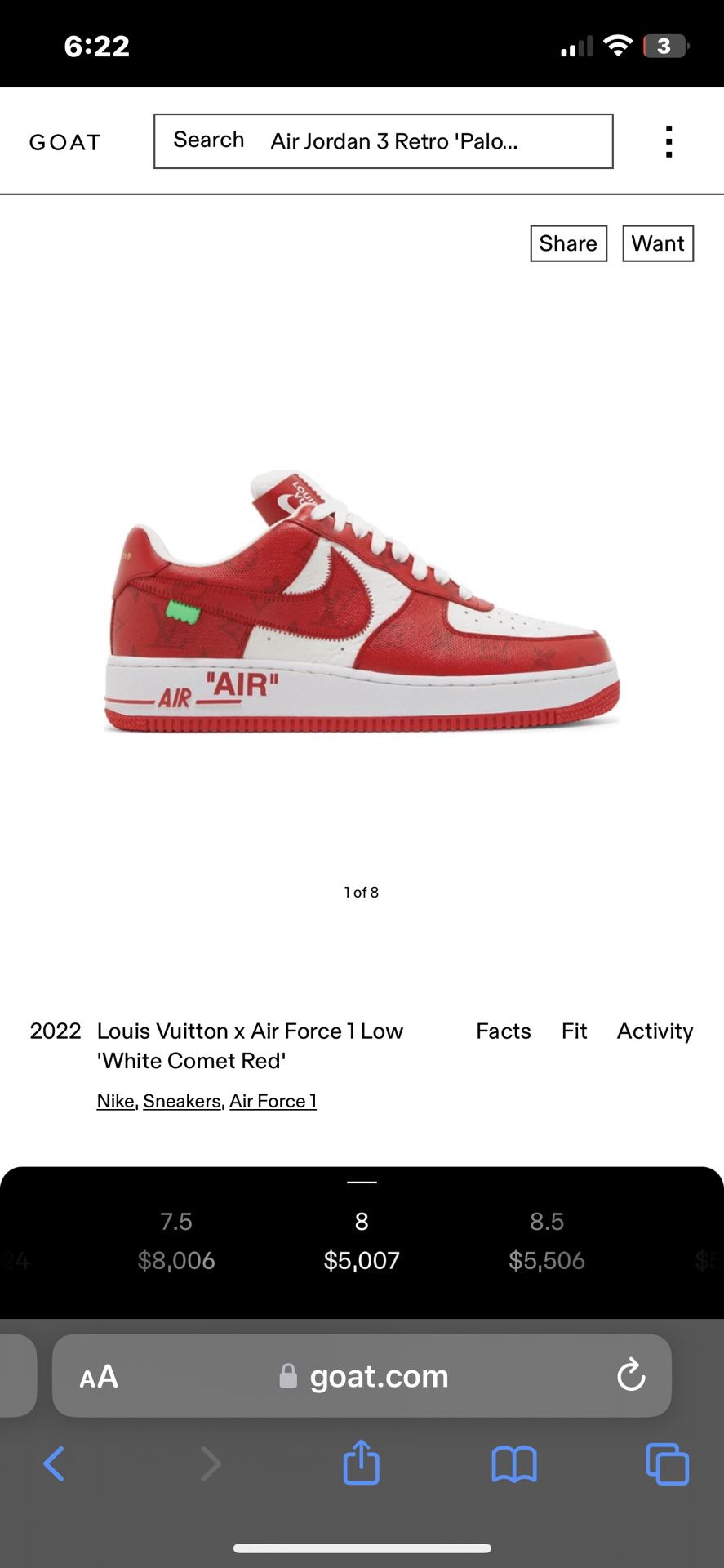Green LV Air Force 1s for Sale in San Marcos, TX - OfferUp