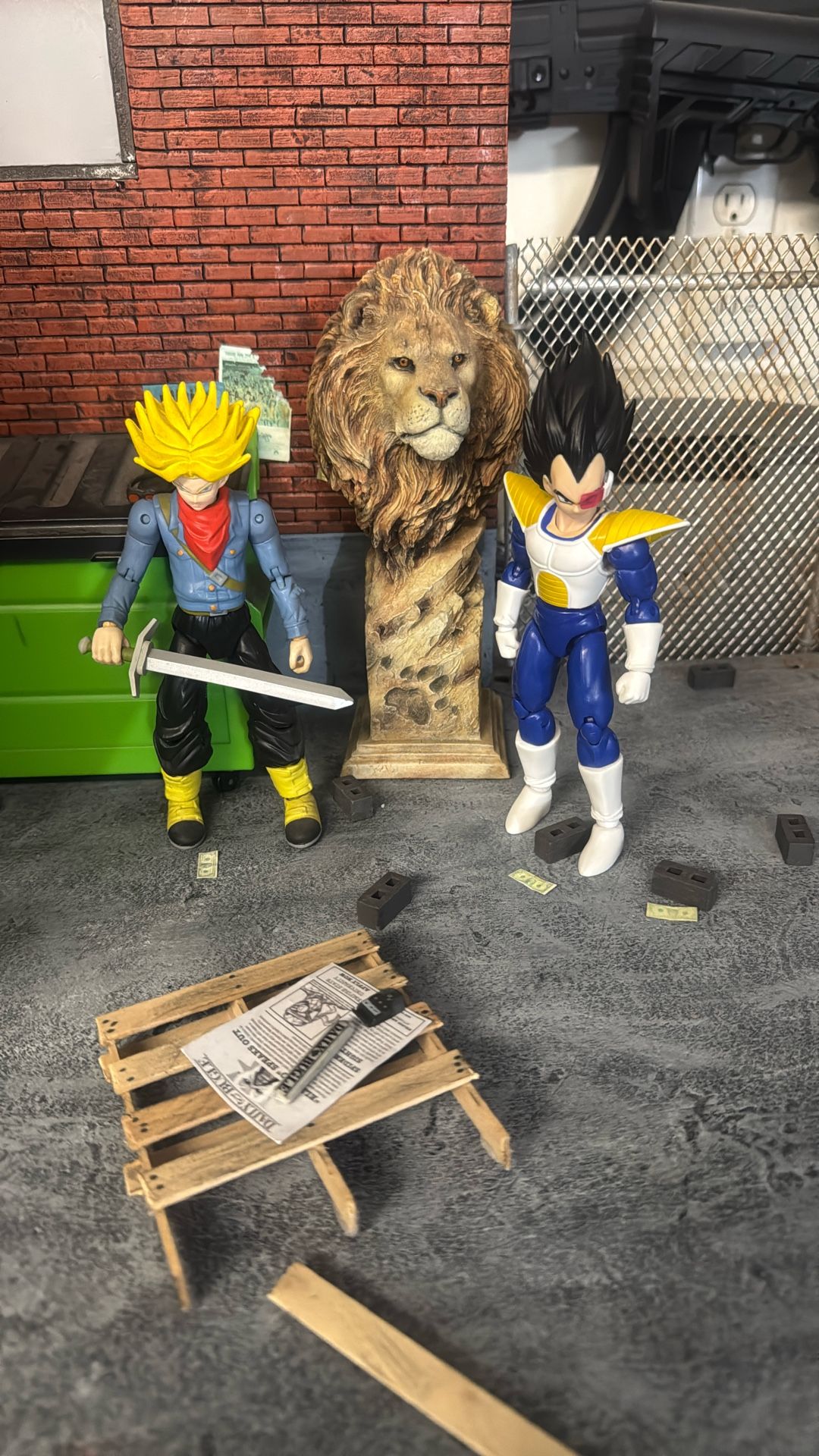 Dragon Ball Super Trunks/Vegeta Set