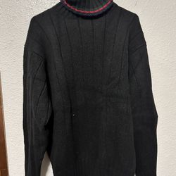 Polo Ralph Lauren Wool Turtleneck Sweater Black