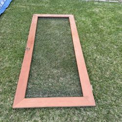 Full Size Metal Screen Door