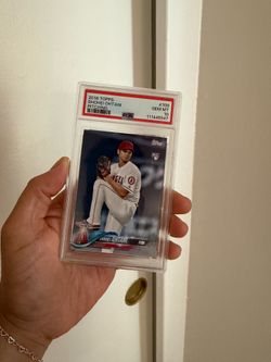 2018 topps shohei ohtani rookie psa 10