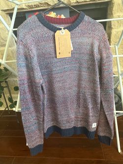 NWT Bellfield Men's Space Dye Knit Sweater - Size Small