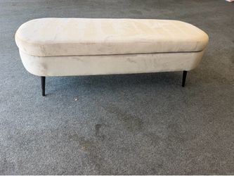 Grey bench
