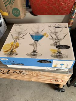 Martini Patty Cocktail Glasses