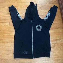 Chrome Zip Up Size  Small 