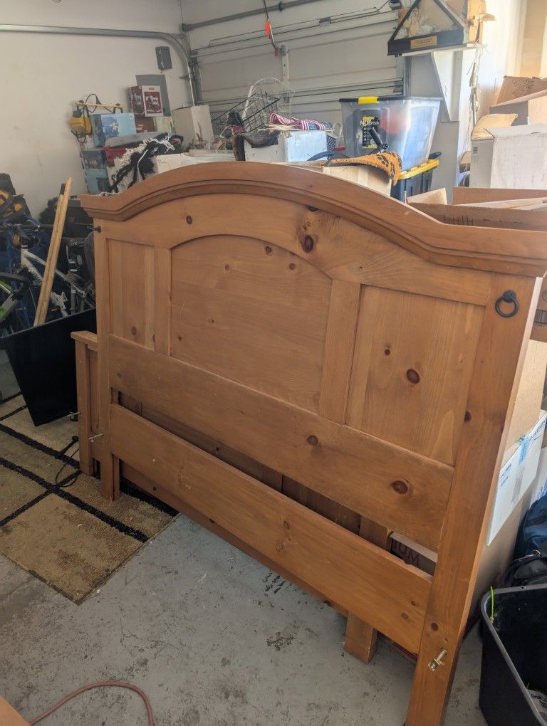 Queen Size Bed frame W/ All Hardware