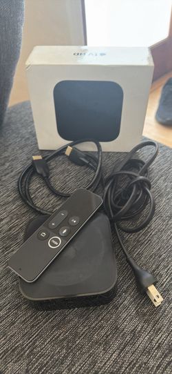 Apple TV HD 32GB 4th Gen A1(contact info removed)p with Remote, Power Cord & HDMI