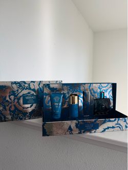 Versace Eros Gift Set Cologne Bundle Brand New