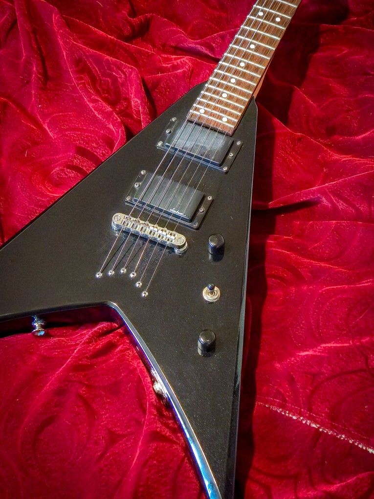 Jackson V Six String Electric Guitar 