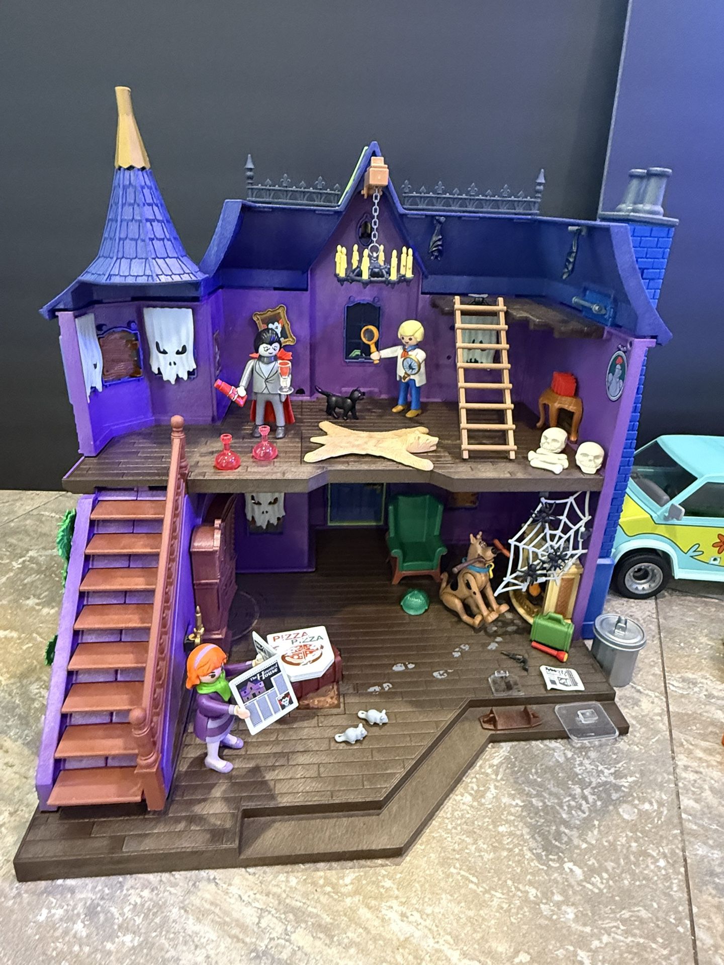 Scooby Doo Playmobil Haunted Mansion Mystery Machine Western