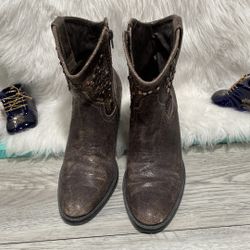 Civico 10 studded western boots made in Brazil size 9 M 
