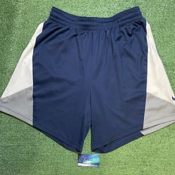 Nike rival blue white grey shorts