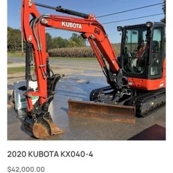 2020 KUBOTA X040-4