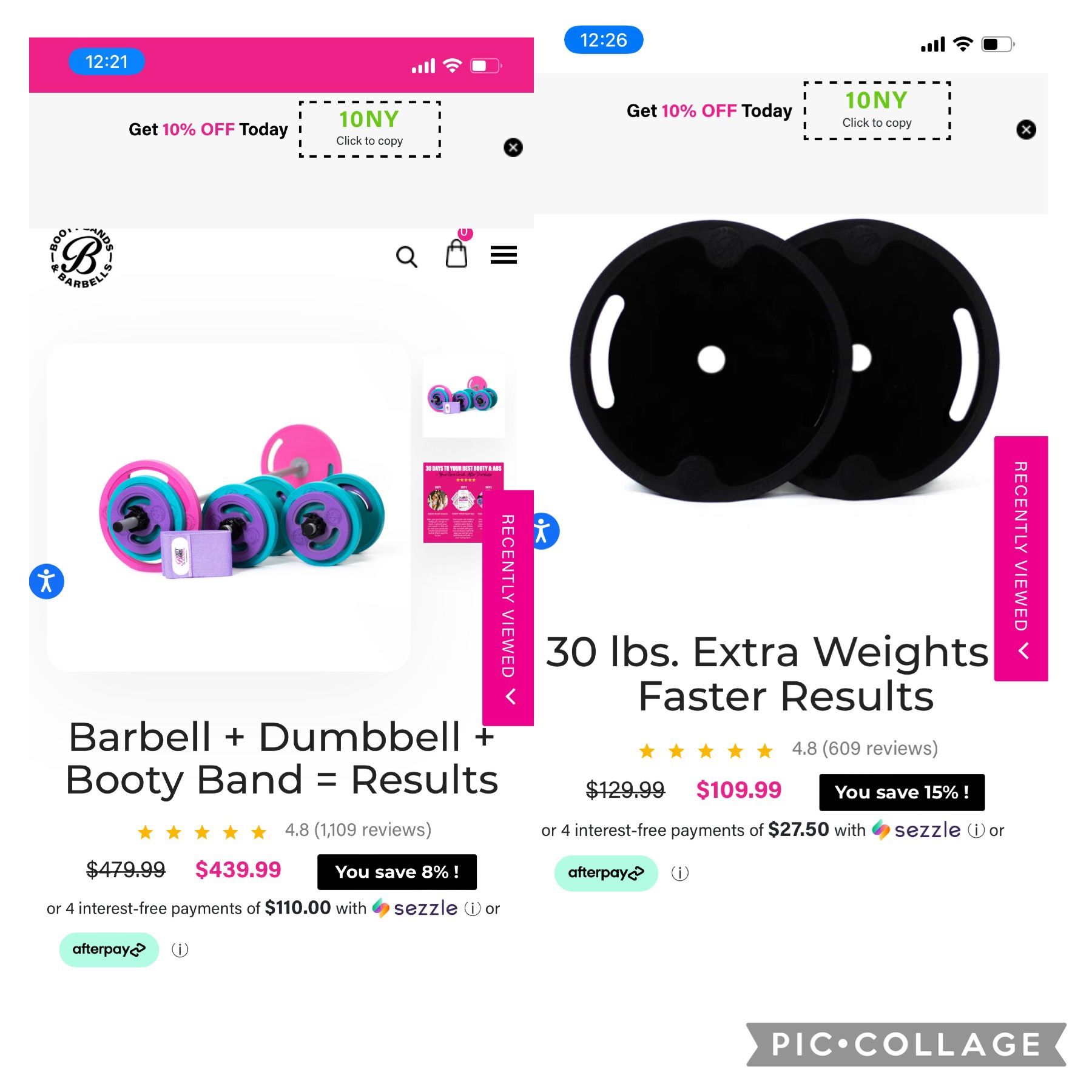 Barbell+dumbbell +30 Lbs Extra Weights