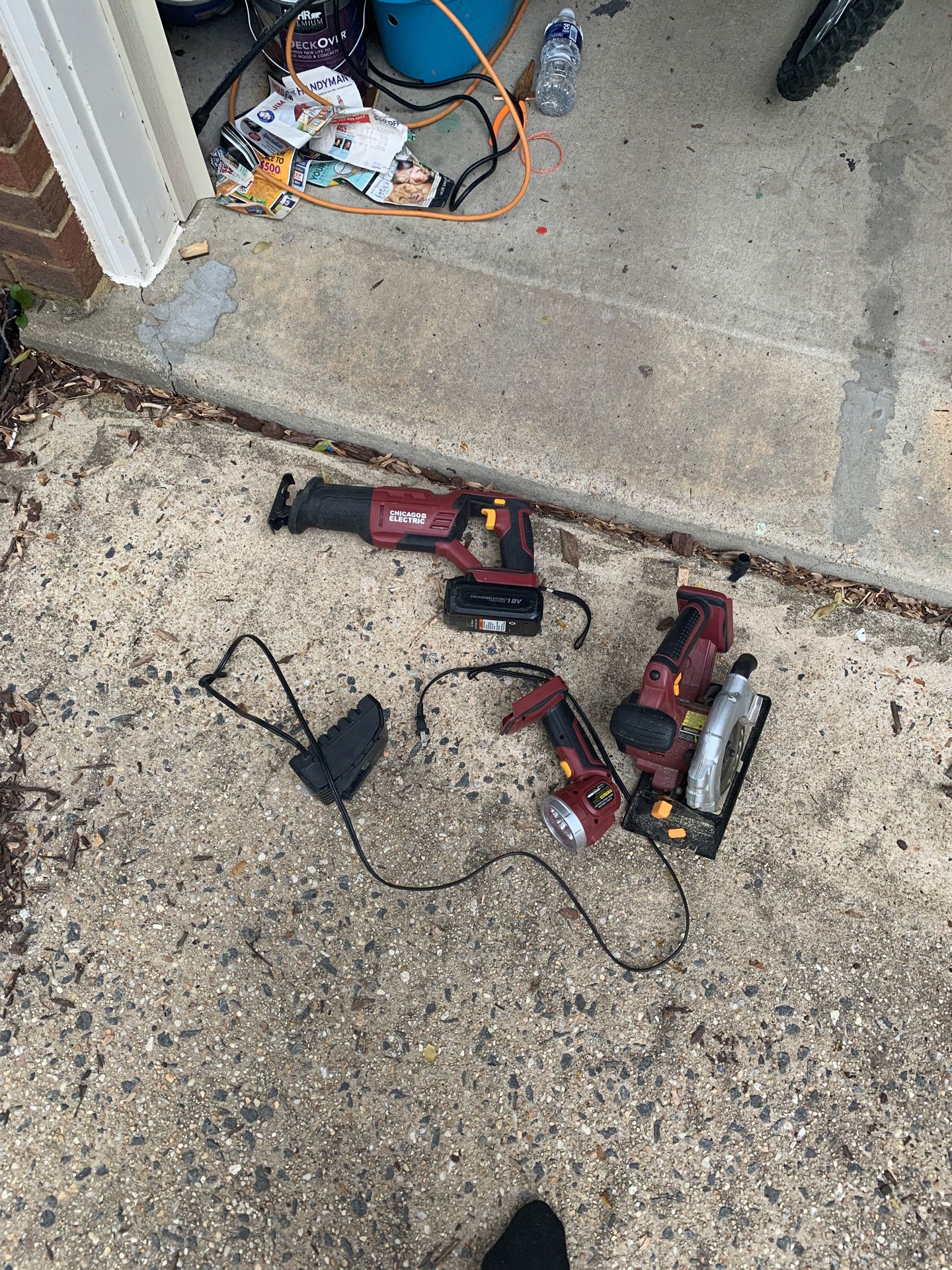 Package deal of power tools