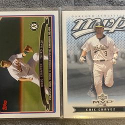 Eric Chavez Baseball cards