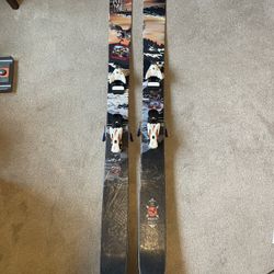Atomic Bent Chetler 2014 With Salomon STH 12 Bindings