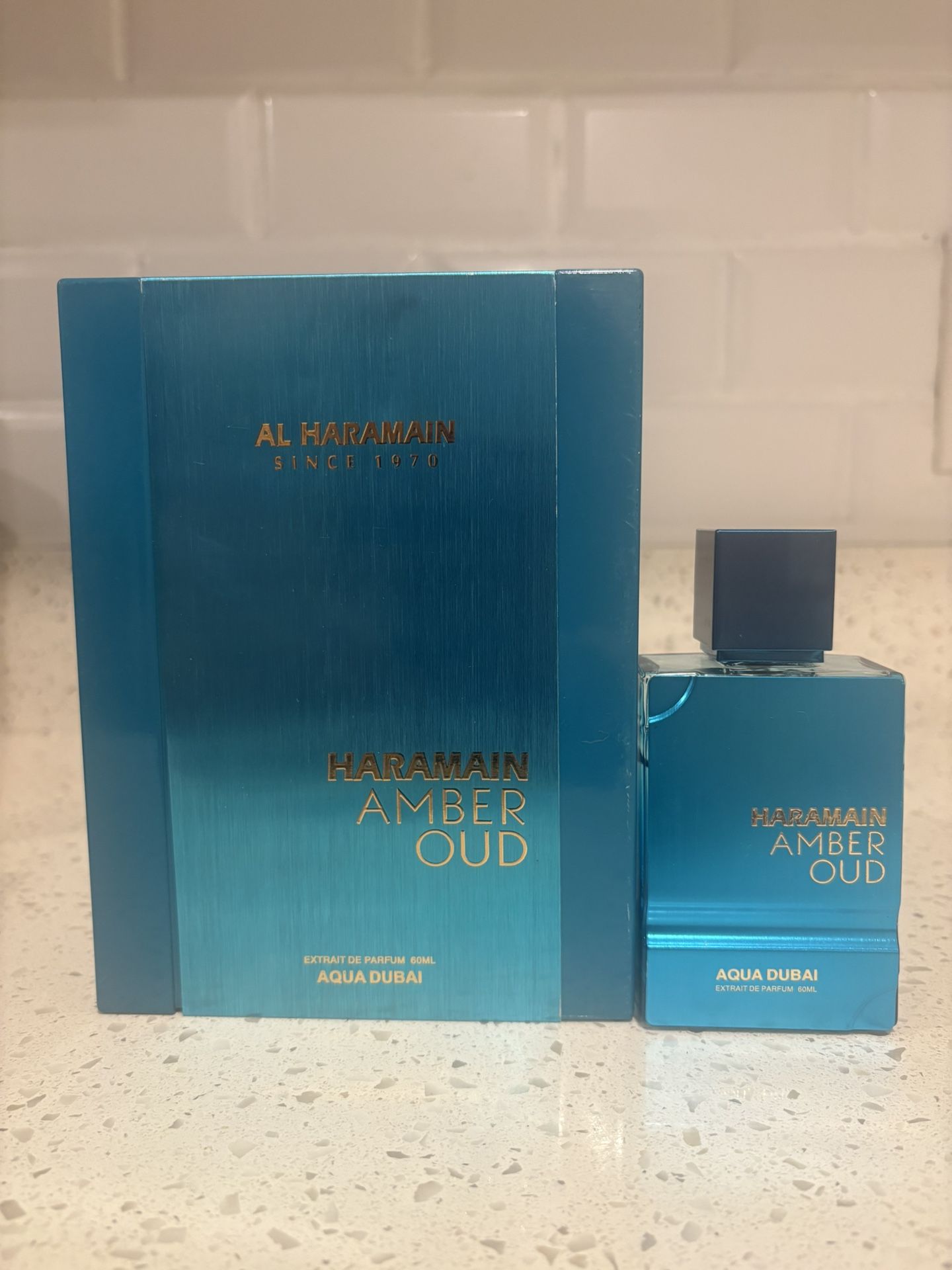 Al Haramain Amber Oud Aqua Dubai Extrait De Parfum 2.53 oz