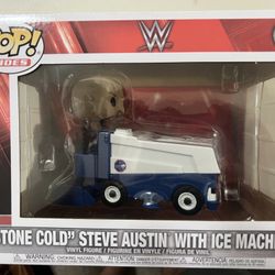 WWE Funko Pop Steve Austin With Ice Machine New 