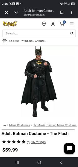 Batman Mens Costume