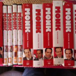 Monk Complete Series  DVDs