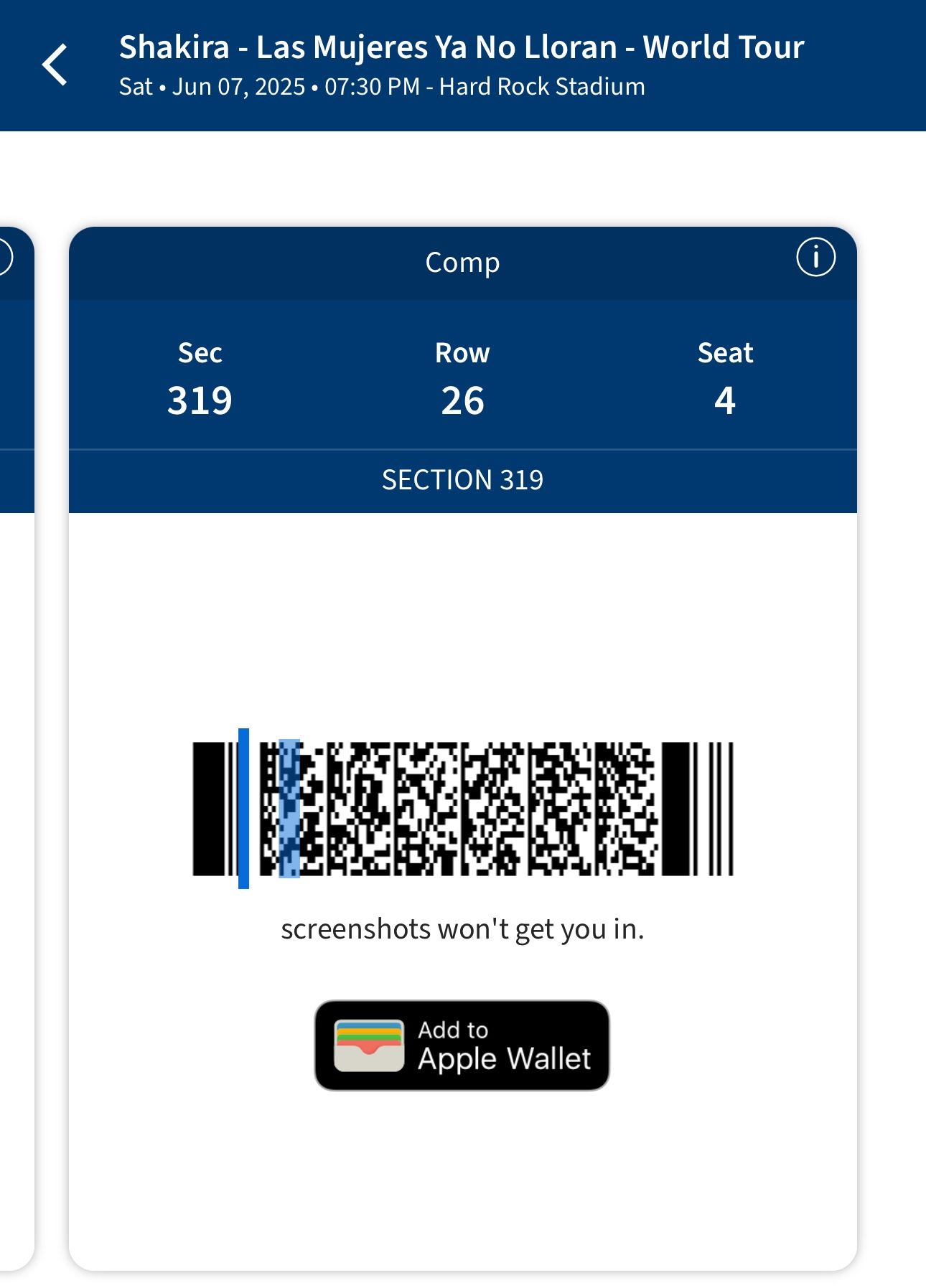 Tickets