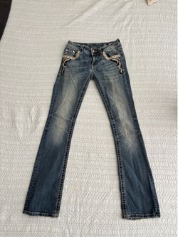 low rise miss me jeans