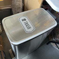 Stainless Steel Kitchen Trash Can 