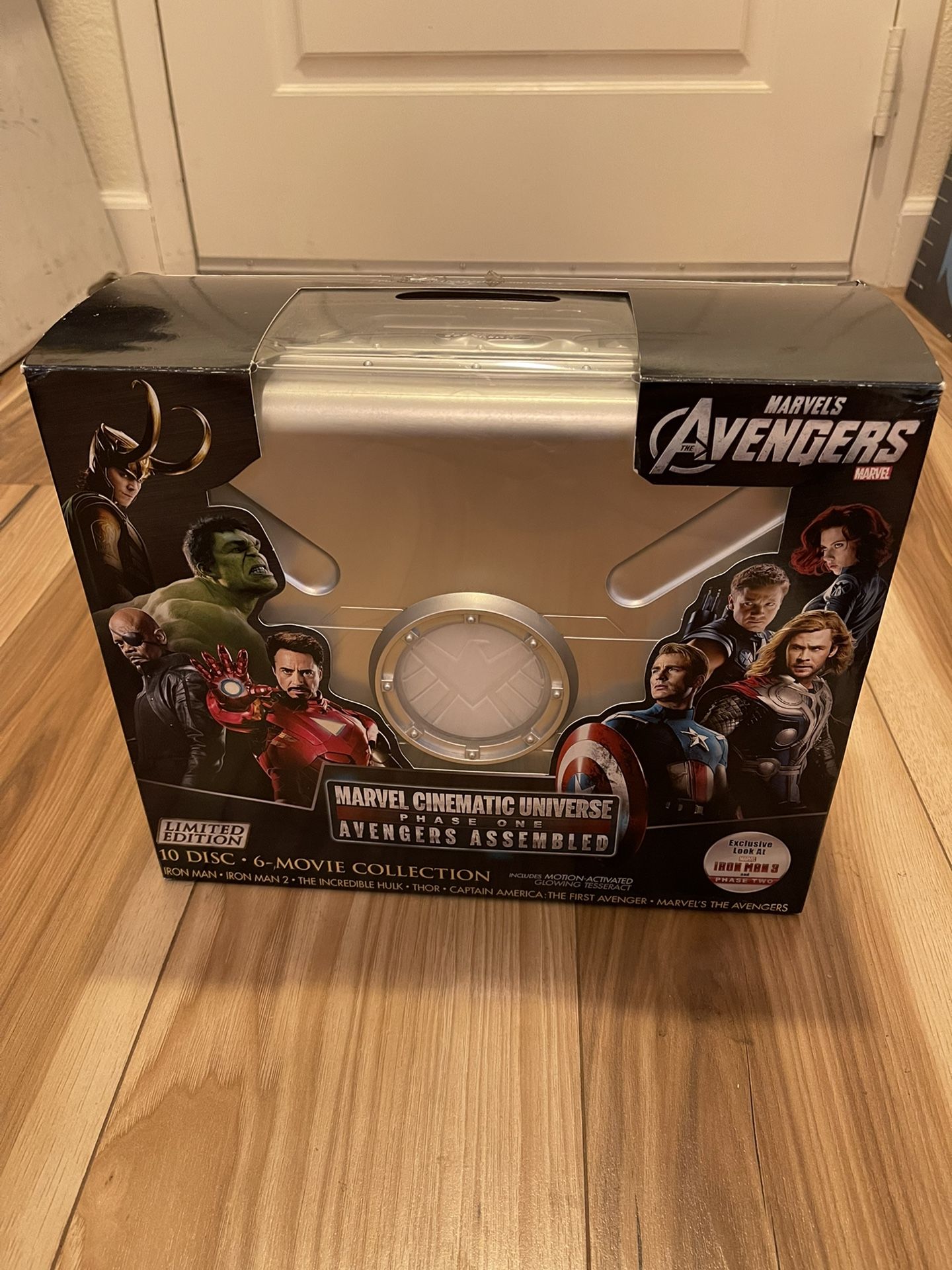 Marvel Cinematic Universe Phase One Collector’s Set SDCC Comic Con Exclusive
