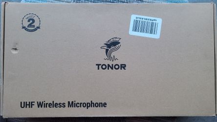 TONOR TW842 UHF Wireless Microphone System Dual Channel Brand New