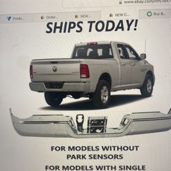 Rear Bumper For Dodge Ram New In Packaging