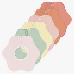 Waterproof Flower Bibs (Set of 6)