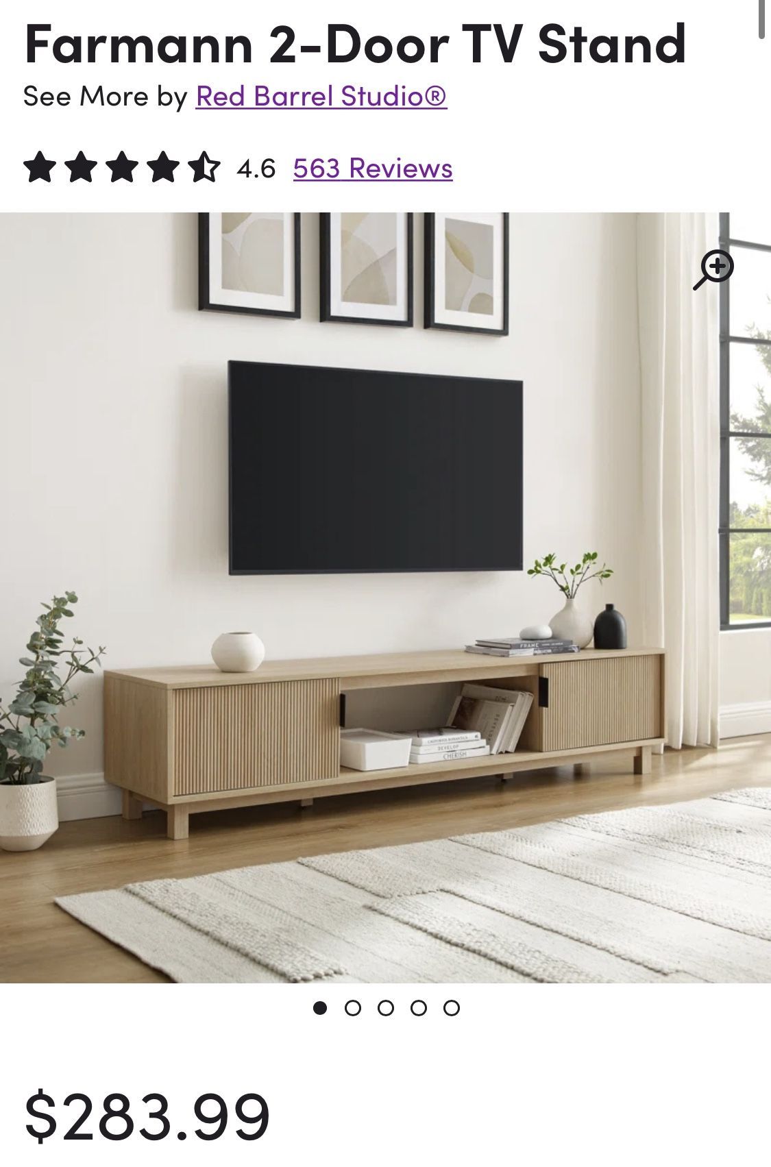 Contemporary Entertainment Center