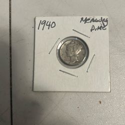 1940 Mercury Dime  90% Silver