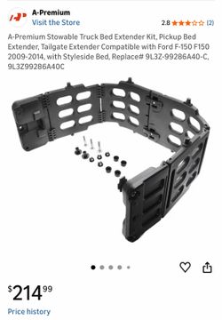 Ford F150  Stowable Truck Bed Extender Kit, Pickup Bed Extender