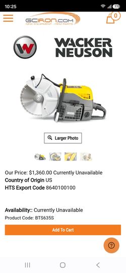 Saw concrete price firme