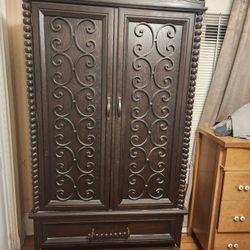 Vintage Armoire Wardrobe