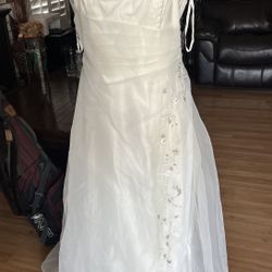 Wedding Dress Beige 