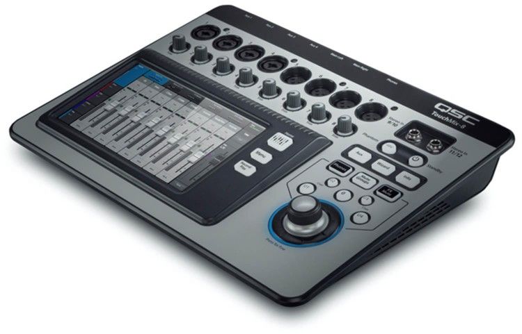 QSC TouchMix8 14- Channel Digital Mixer with Touchscreen