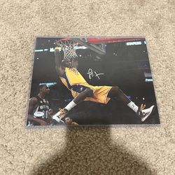 Lamar Odom signed picture