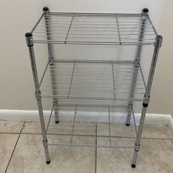 Three tier shelving