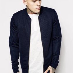 $250 NWT NIKE Sportswear Tech Knit Jacket Men Blue/Black 832178-429 2XL