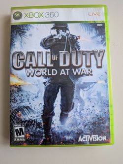 Call of Duty World at War for Xbox 360 CoD