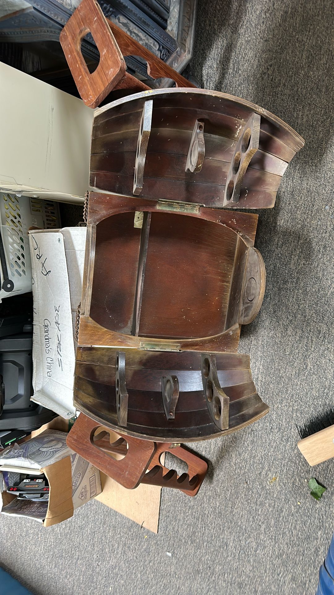 Barrel Liquor Cabinet